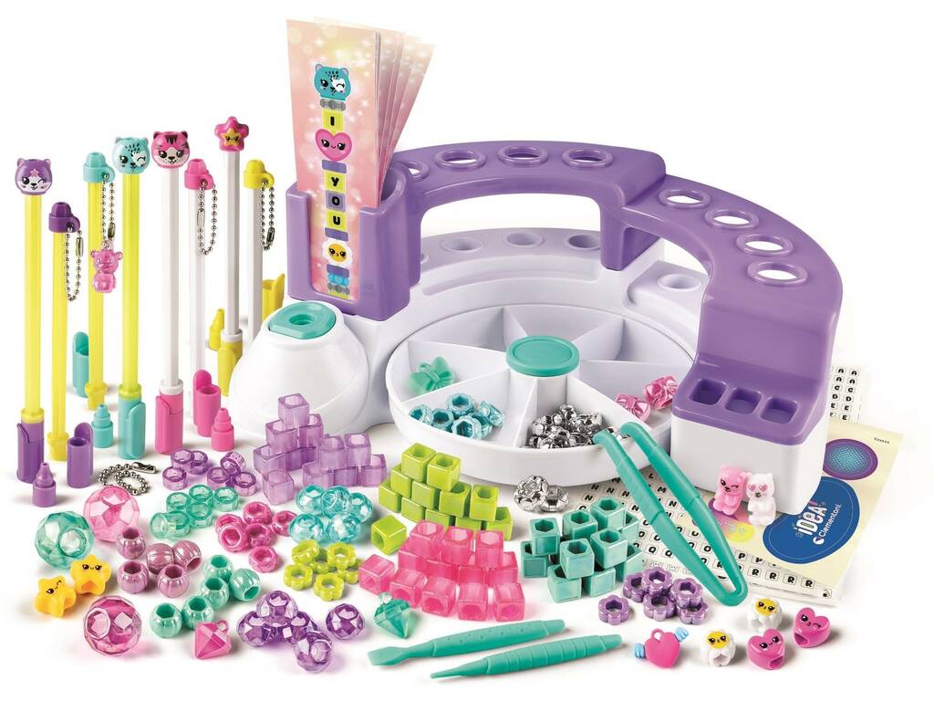 Laboratoire de stylos avec message