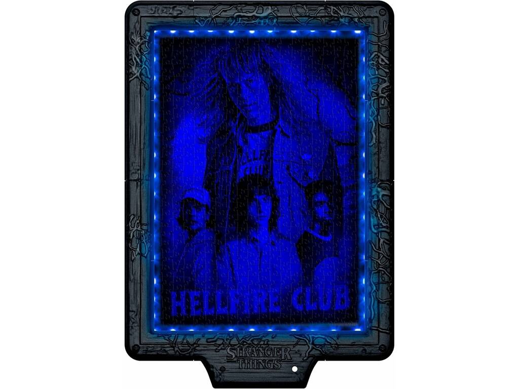 Stranger Things Puzzle Metamórfico Vecna’s Curse de 520 Piezas con Luz LED