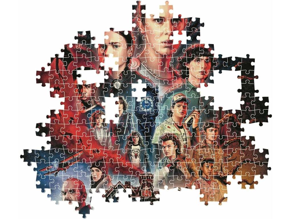 Puzzle 1000 pièces Stranger Things Saison 4