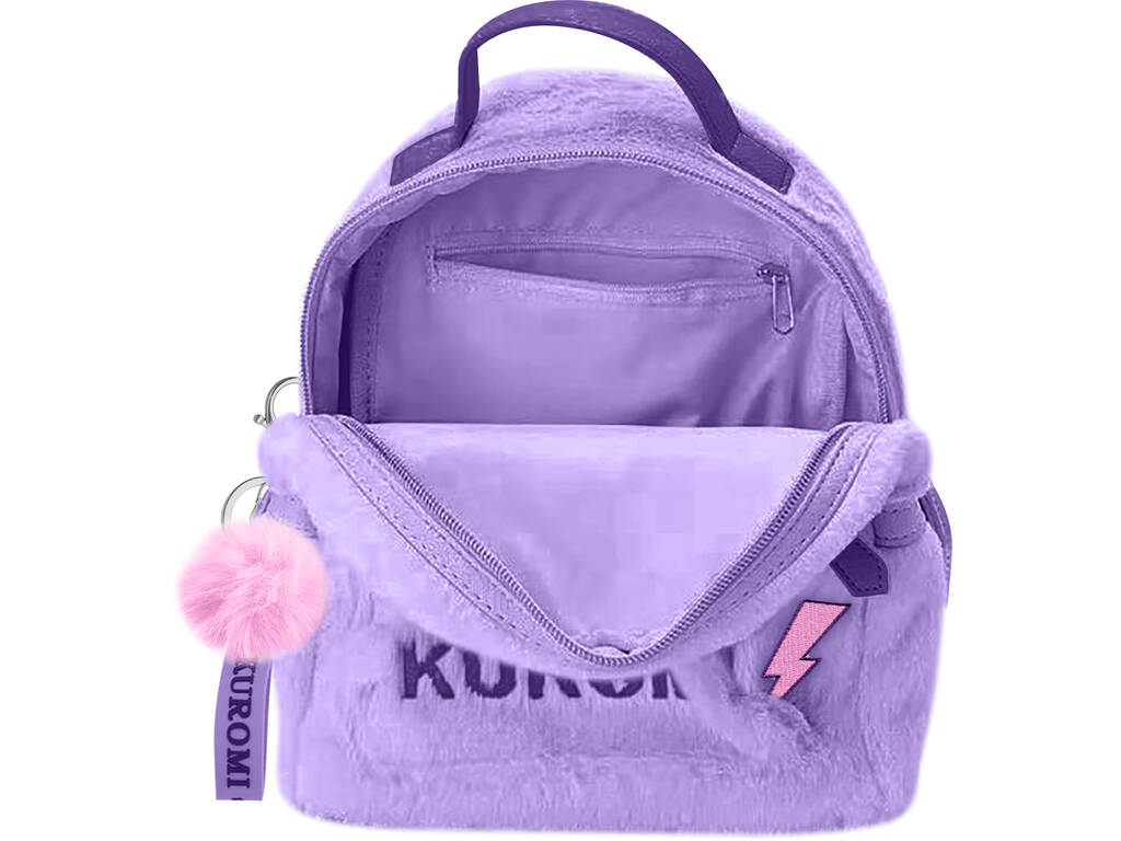 Sanrio Kuromi Sac à dos style de vie en peluche