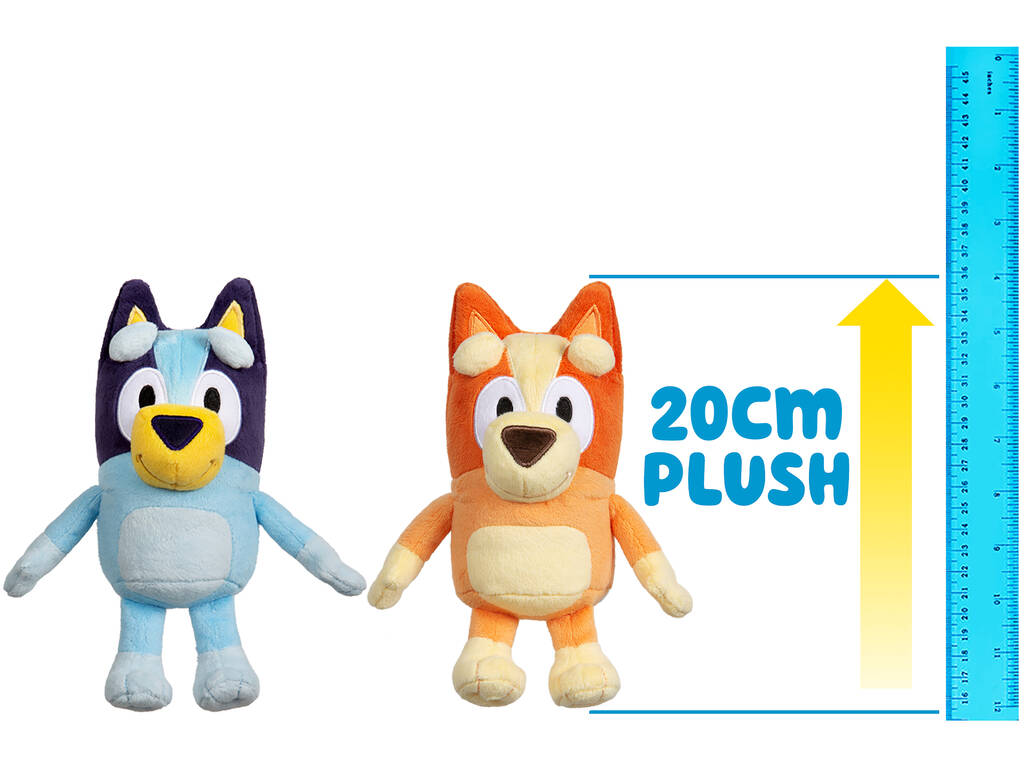 Bluey Peluche Básico de 20 cm