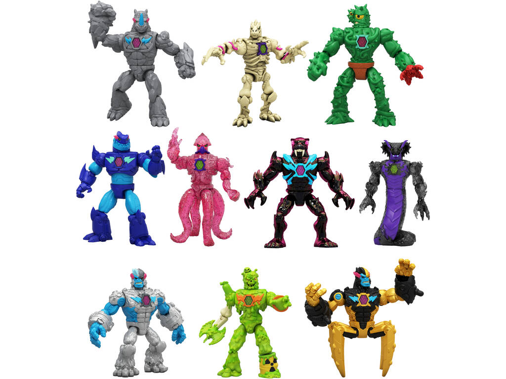 Mr Beast LAB Hybrids Pack 1 Figura de Acción Sorpresa