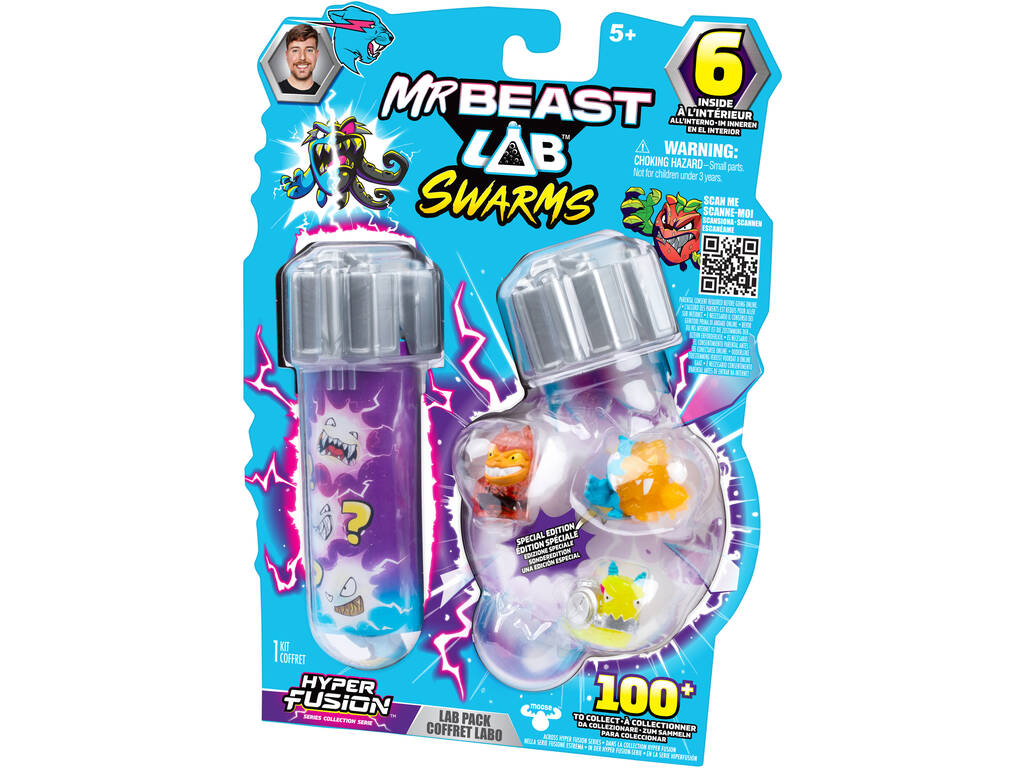 Mr Beast LAB Swarms Pack avec 6 Microbestias