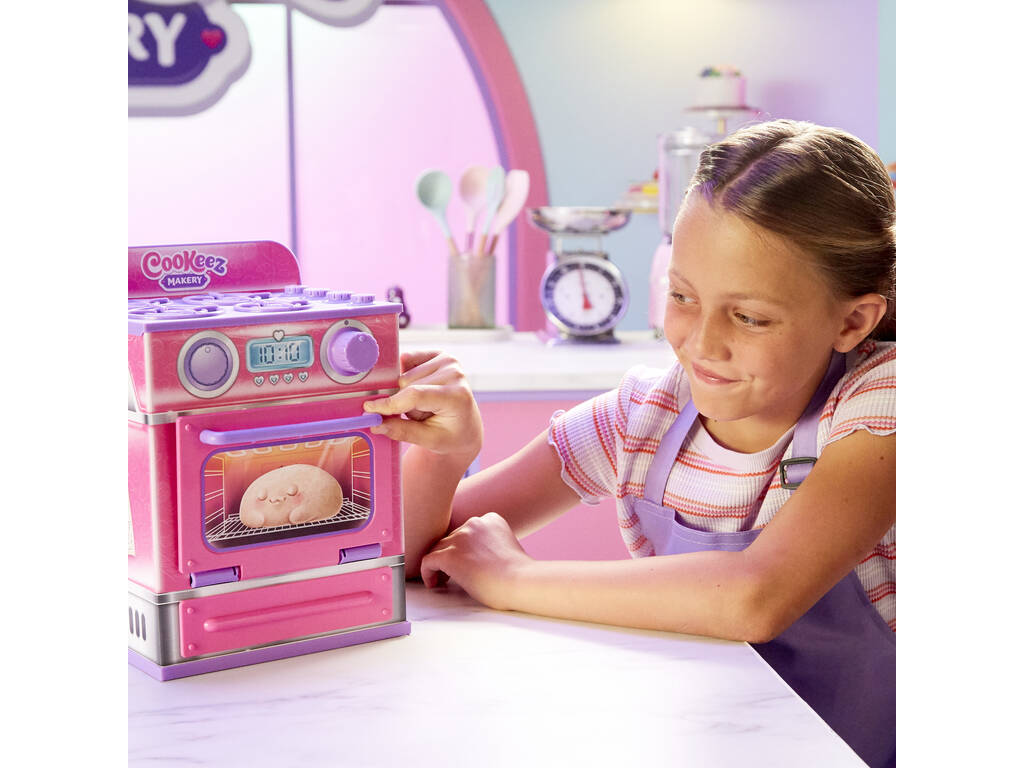 Cookeez Makery Horno Mágico Rosa con Peluche Sorpresa