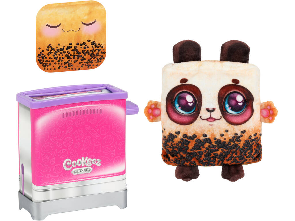 Cookeez Makery Toasty Treatz Grille-pain magique avec peluche surprise