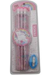 Set Crayons et taille-crayon