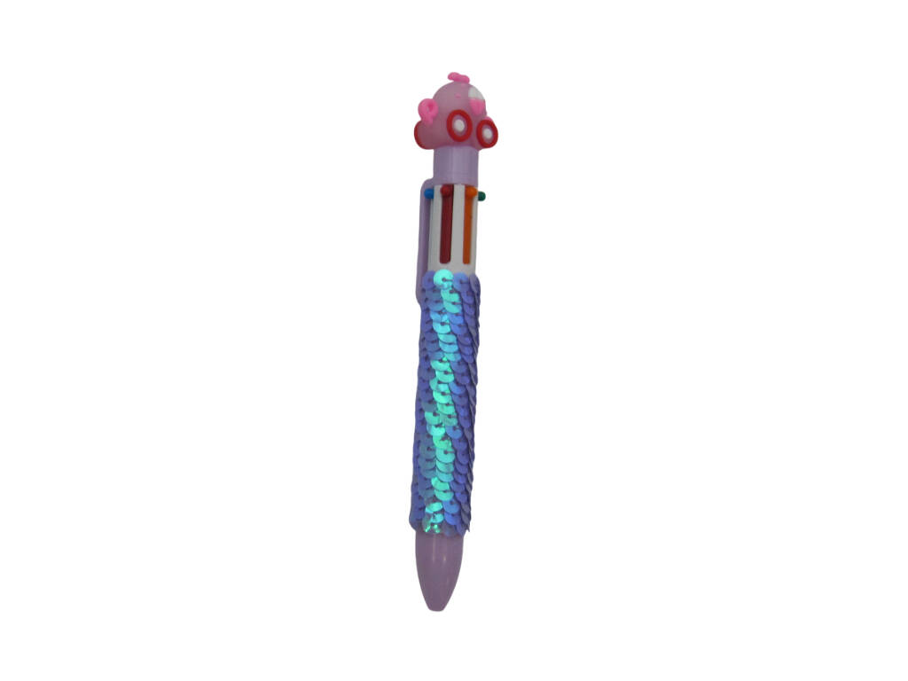 Caneta 6 Cores com Carruagem de 16 cm