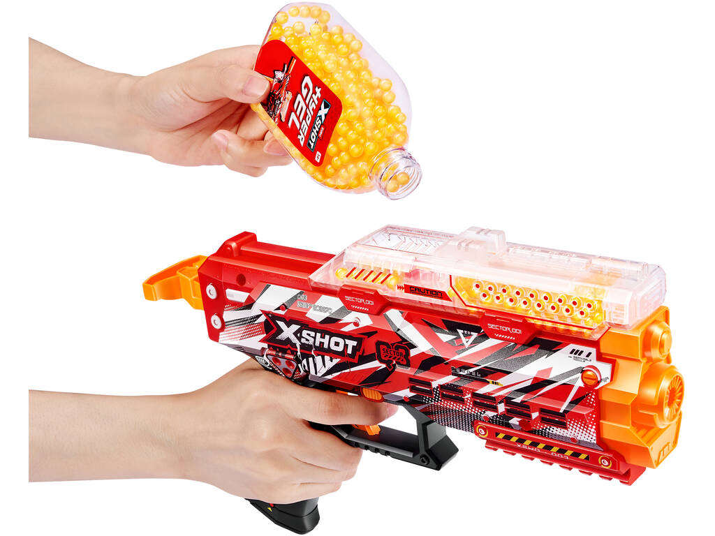 Zuru X-Shot Hyper Gel 2 lanceurs Stinger avec 2 000 munitions gel