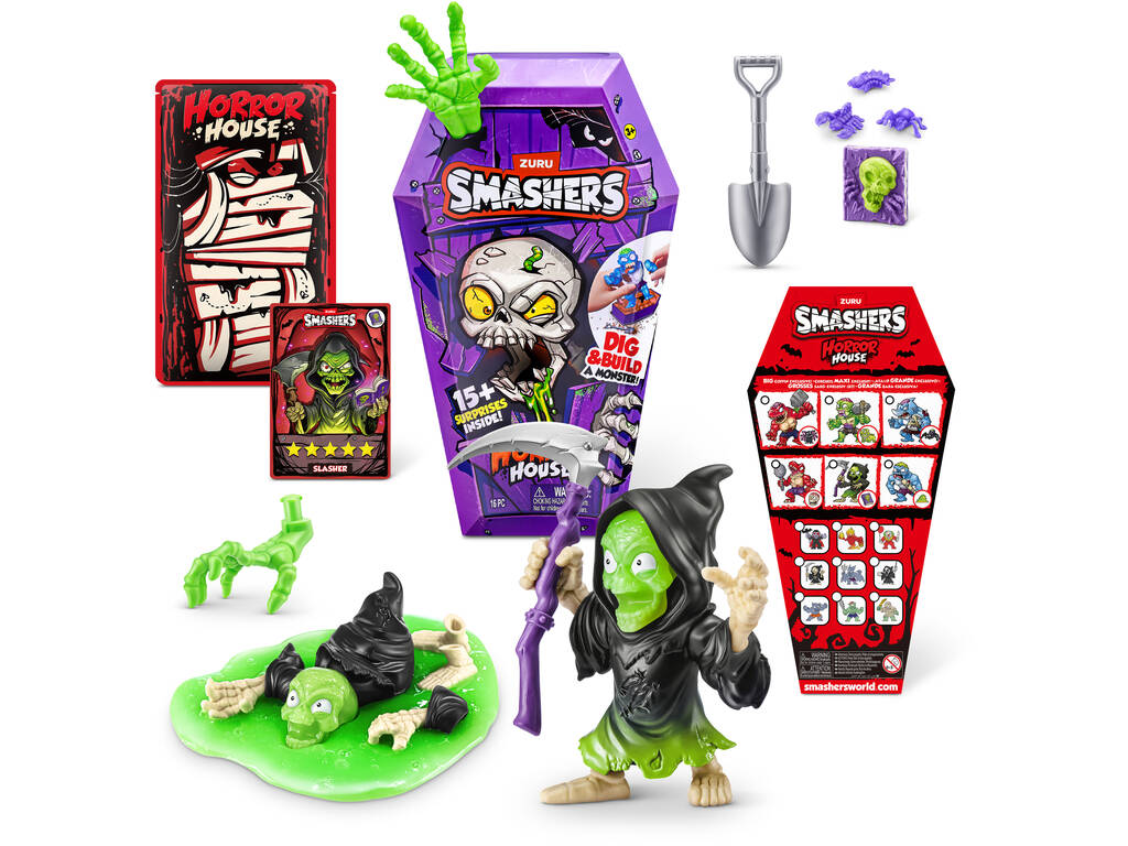 Zuru Smashers Horror House avec figurine et surprises