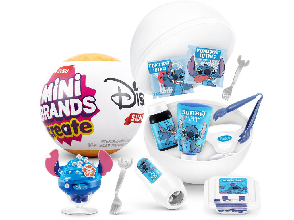 Zuru Mini Brands Create Bola Sorpresa Disney Snacks