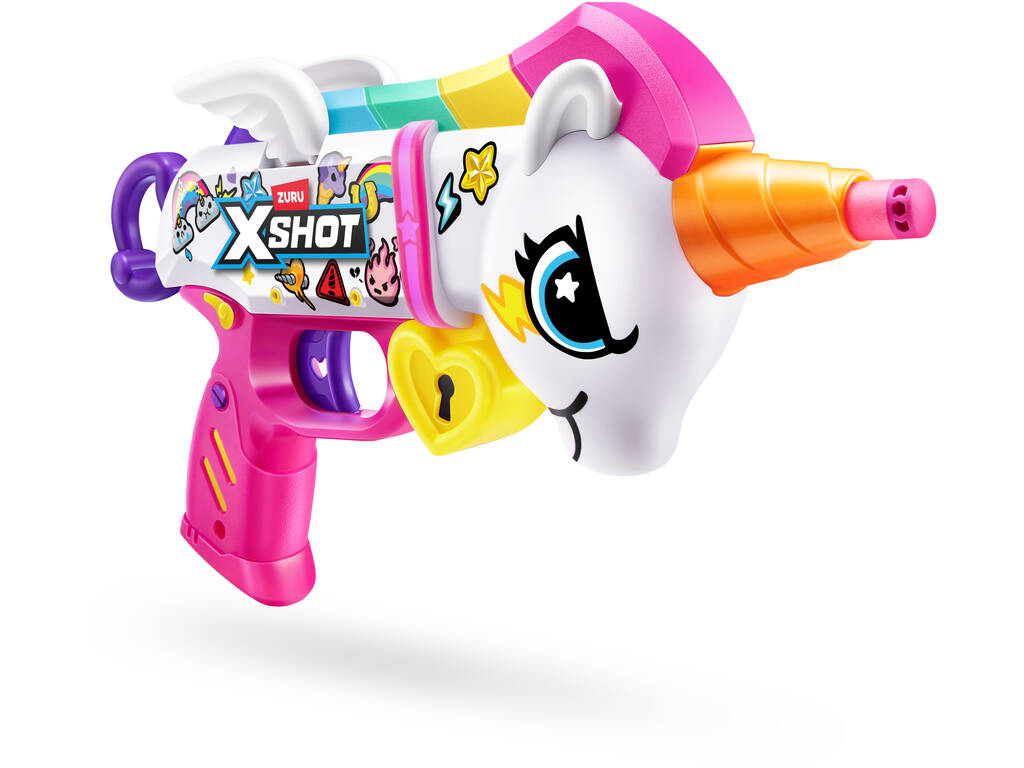 Zuru X-Shot Blastercorn Lanceur avec 16 fléchettes