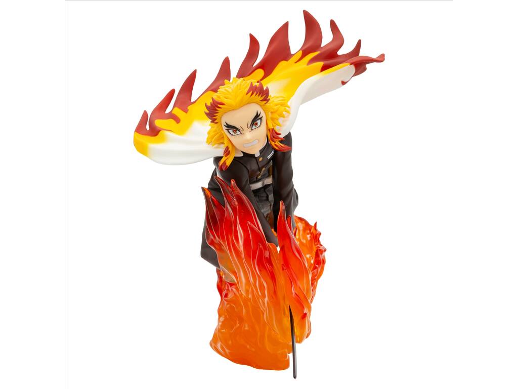 Demon Slayer Kimetsu No Yaiba Vibration Stars Plus Figurine Kyojuro Rengoku de 16 cm