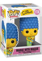 Funko Pop Television Les Simpson Figurine Marge avec Maggie