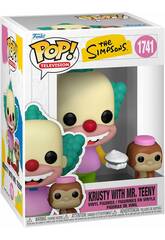 Funko Pop Tlvision Les Simpson Figurine Krusty avec M. Teeny