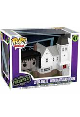 Funko Pop Town Beetlejuice Figurine Lydia Deetz avec la maison Maitland