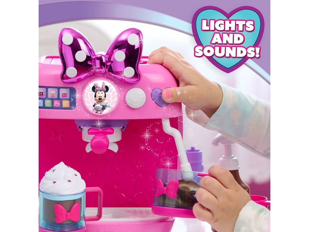 Cafetière Minnie Rise & Shine Bowrista avec lumières et sons
