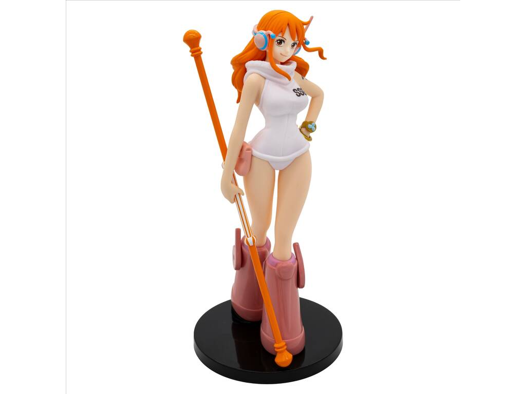 One Piece The Shukko Figura Nami Ver Egghead de 16 cm