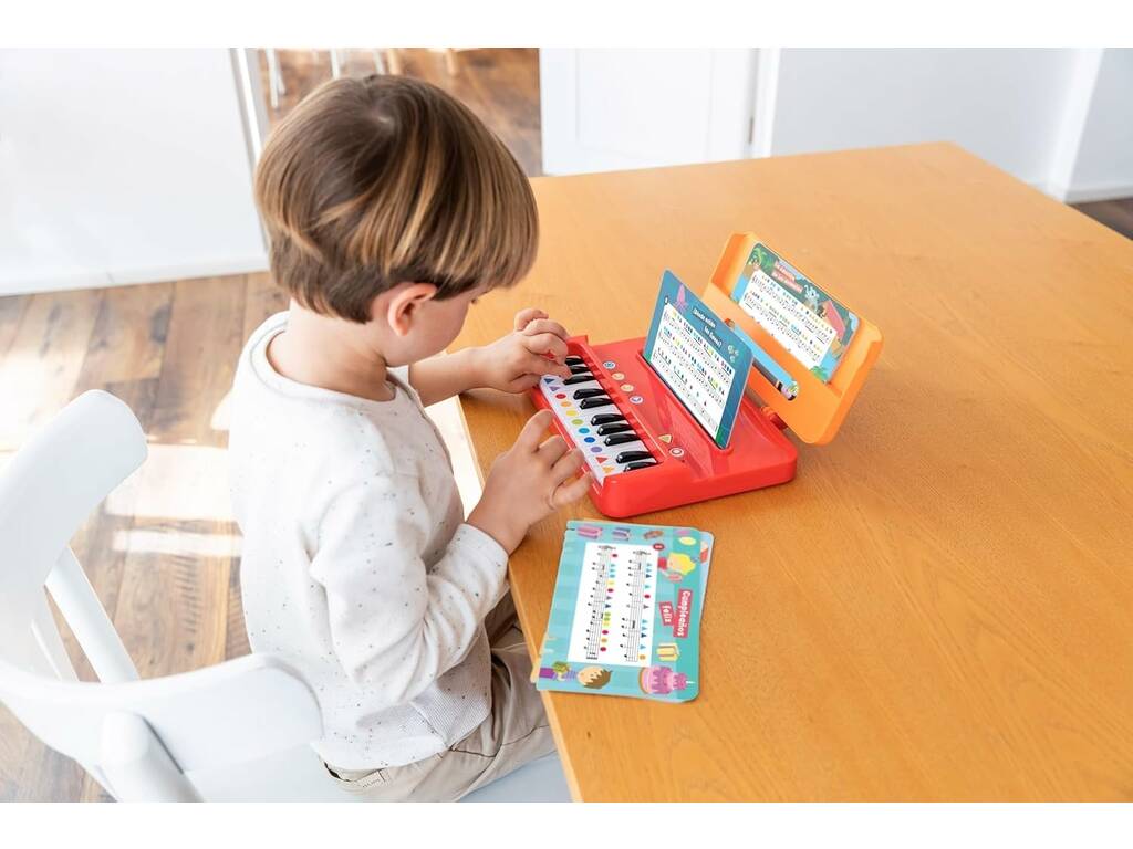 J'apprends à jouer du piano