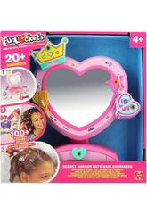 FunLockets Miroir secret avec paillettes pour les cheveux