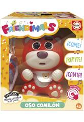 Friendimals Figura Interactiva Oso Comilón con Luz y Sonidos