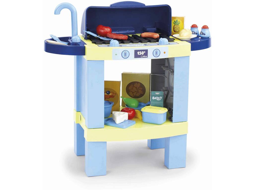 Bluey Cuisine Barbecue 2 en 1 avec accessoires