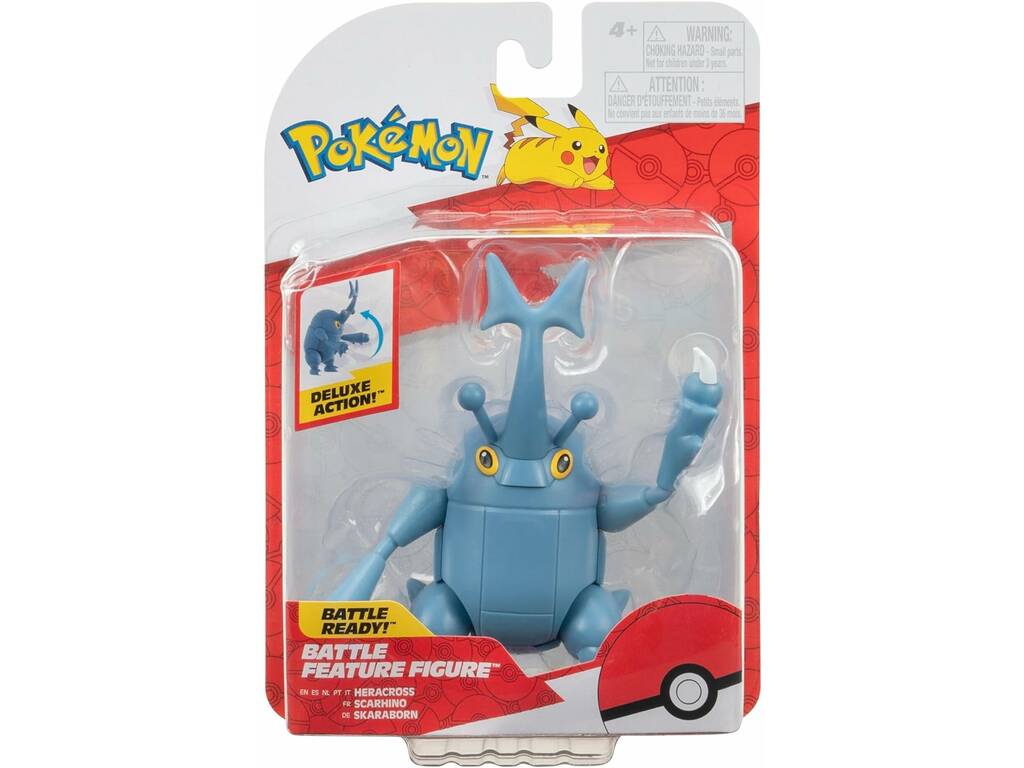 Figurine Pokémon avec mécanisme de combat