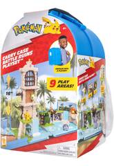 Pokémon Mochila Playset Mundo em Ruínas com Figura Pikachu