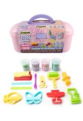 Crayola Kreativkoffer Pearl Dough mit Knete und Werkzeugen