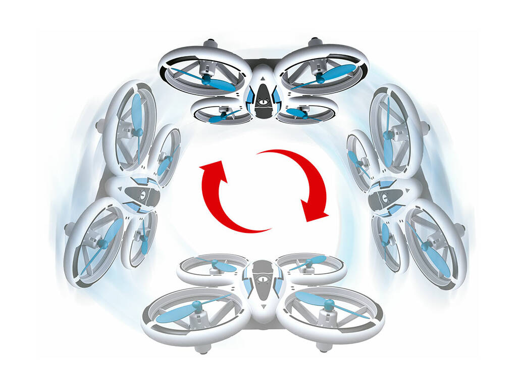 Radio Control Flybotic Neon Drone acrobatique avec lumière LED