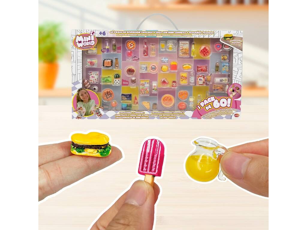 Mini World Pack de 60 accessoires