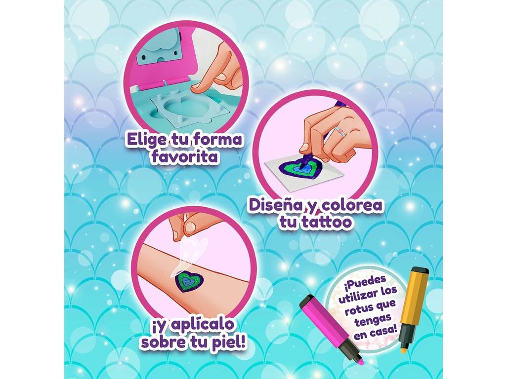 Cria Os Teus Tatuagens Nano Tape Magic Animais