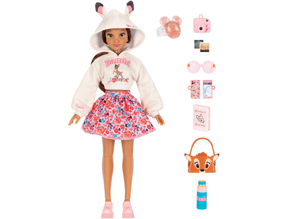 Disney Ily 4Ever Boneca Bambi Inspired de 29 cm com Acessórios