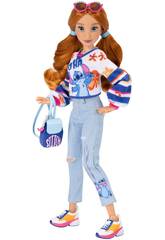 Disney Ily 4Ever Poupée Stitch Inspired de 29 cm avec 2 tenues de cow-boy