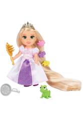 Disney Princess Boneca Rapunzel de 15 cm com Pascal e Acessórios