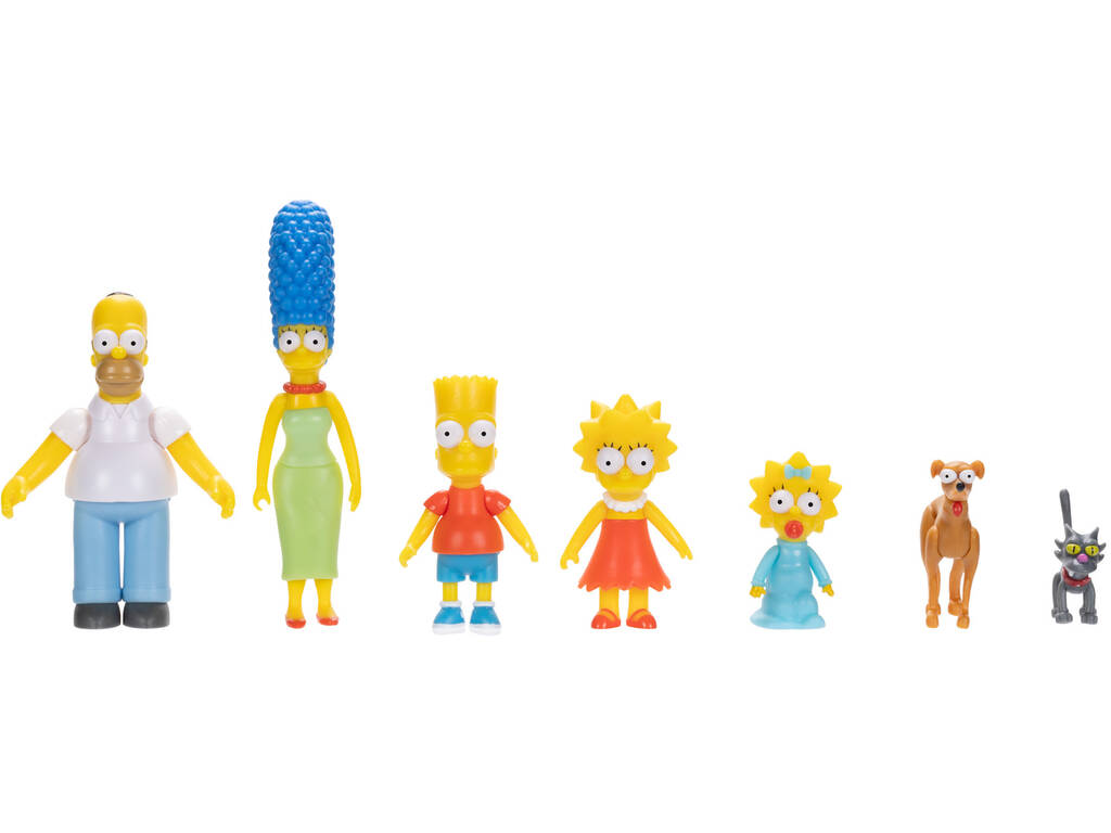 The Simpsons Multipack La Familia con 7 Figuras