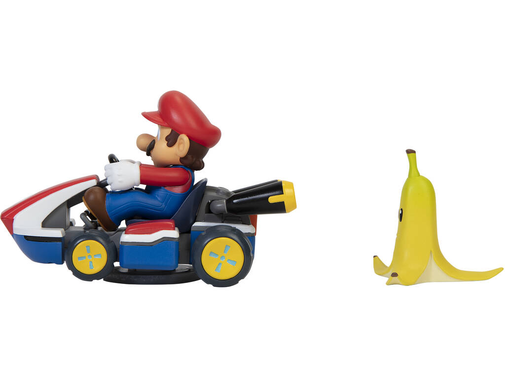 Mariokart Véhicule Mario Kart Megagiros de 12 cm avec accessoire