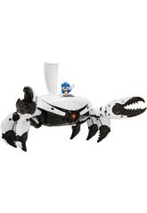 Sonic The Hedgehog 3 Figurine Sonic de 6 cm avec Crab Mecha de 30 cm