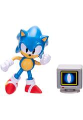Sonic The Hedgehog Figurine articulée de 10 cm avec accessoire
