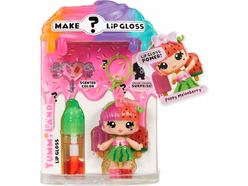 YummiLand Boneca com Lip Gloss