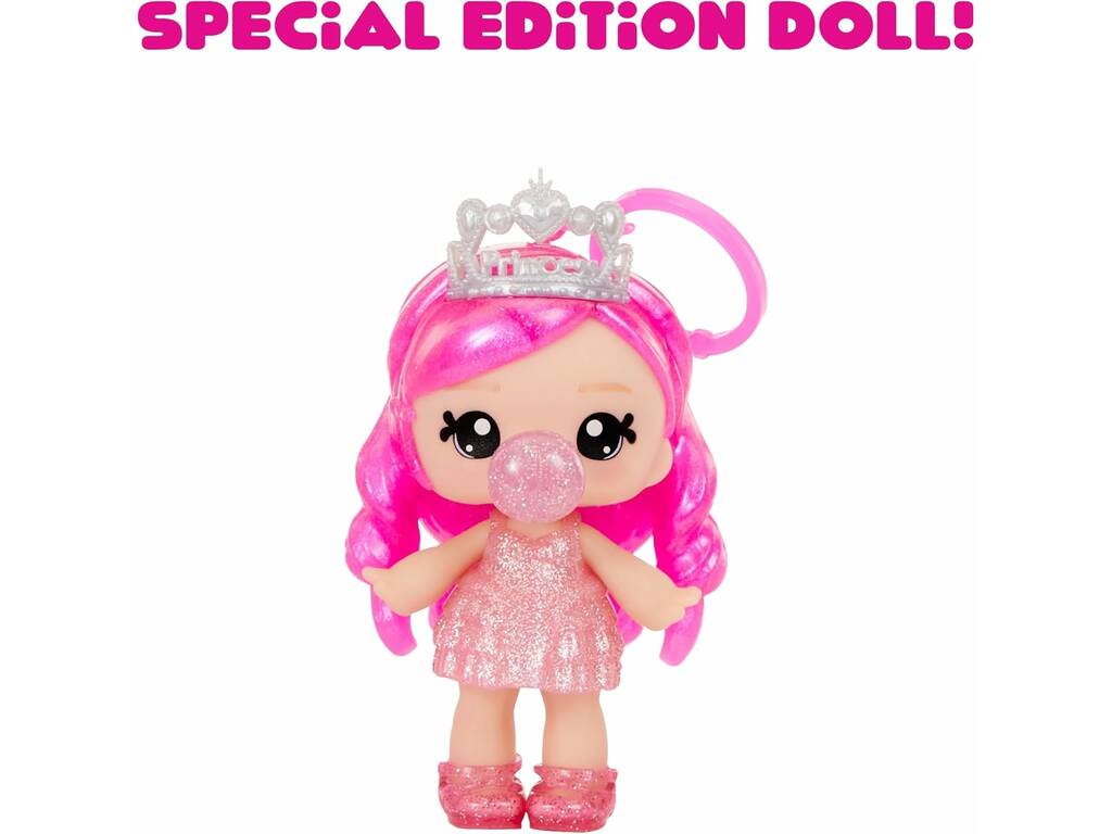 YummiLand Necessaire de Beleza Gelado com Boneca Bianca Bubblegum Exclusiva e Acessórios