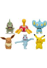 Multipack Pokémon Battle Figure avec 6 figurines