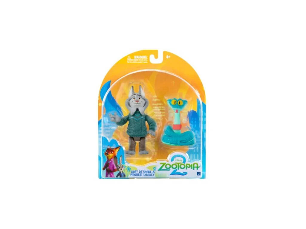 Disney Zootropolis 2 Pack 2 figurines de 10 cm