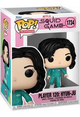 Funko Pop Television El Juego del Calamar Figura Player 120: Hyun-Ju