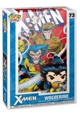 Funko Pop Comic Covers Marvel X-Men Numéro 4 avec figurine Wolverine