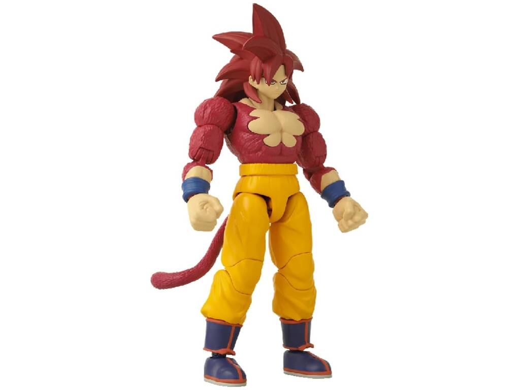 Dragon Ball Super Dragon Stars Series Figurine Super Saiyan 4 Goku Daima Voir