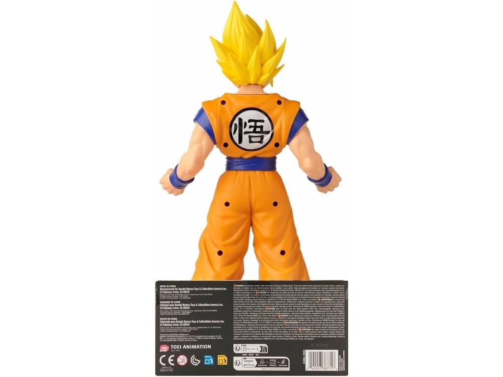 Dragon Ball Super Colossal Warriors Figura Super Saiyan Goku de 40 cm