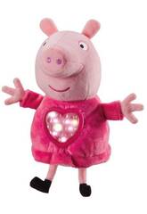 Peluche Peppa Pig Pigiama Party da 20 cm con luci e suoni