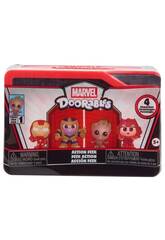 Doorables Marvel Pack Action Peek avec 4 figurines