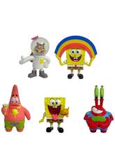 SpongeBob Pack 5 mini figurines de 5 cm