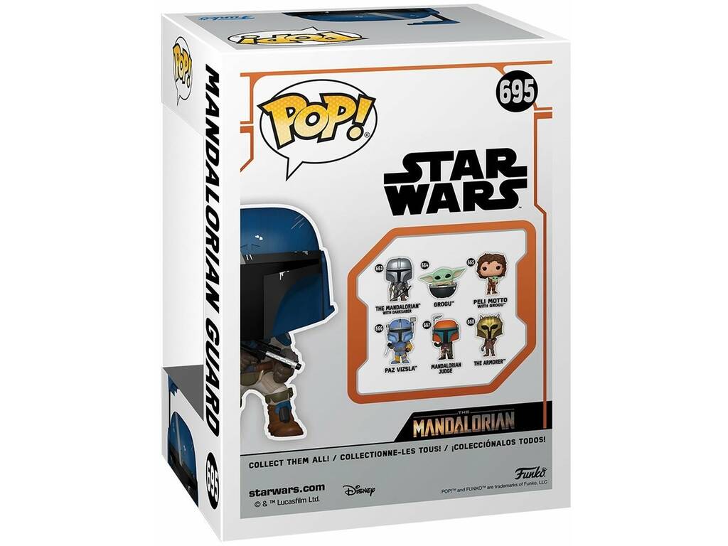 Funko Pop Star Wars Entertainment Earth Exclusive Figurine Mandalorian guard Limited Edition
